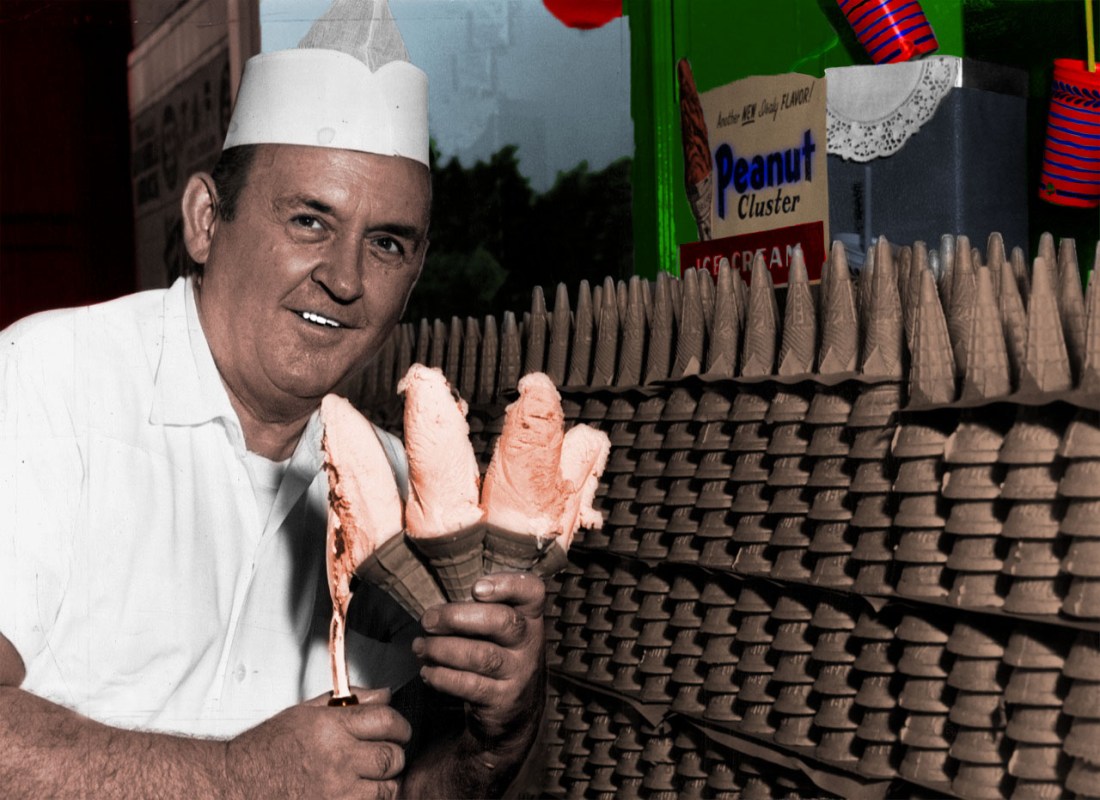 Tim Serving Cones (colored)